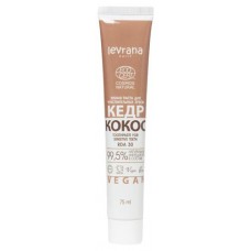 Зубная паста Levrana Кедр и кокос с l-аргинином для чувствительных зубов, 75 мл (kastd) в магазинах Ашан