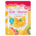 Маска для лица Grace Day Multi-Vitamin Real Fresh Tropical Mask Pack Orange с экстрактом апельсина тканевая, 27 мл (kastd)
