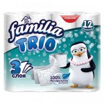 Туалетная бумага Familia Trio 3 слоя, 12 рулонов (kastd) Туалетная бумага Familia Trio 3 слоя, 12 рулонов (kastd)
