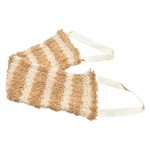 Мочалка для тела Pure Bases Лента органический хлопок и джут (kastd)