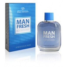 Туалетная вода для мужчин Paul Vensan Man Fresh, 100 мл (kastd) в магазинах Ашан