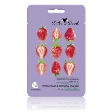 Маска для лица Little Devil Клубника тонизирующая, 21 мл (kastd) в магазинах Ашан