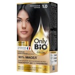Крем-краска для волос Фитокосметик Only Bio Color Тон 1.0 Роскошный черный, 115 мл (kastd)