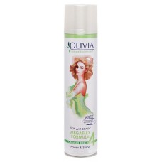 Лак для волос Olivia Сильная фиксация с экстрактом зеленого чая аэрозоль, 250 мл (kastd) в магазинах Ашан