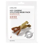 Маска тканевая для лица Lebelage с экстрактом красного женьшеня, 25 мл (kastd)