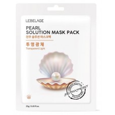 Маска тканевая для лица Lebelage с экстрактом жемчуга, 25 мл (kastd) в магазинах Ашан