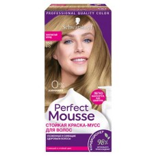 Краска-мусс для волос Schwarzkopf Perfect Mousse 950 9-0 Натуральный блонд, 92,5 мл (kastd) в магазинах Ашан