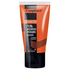 Гель для волос Compliment STYLING Pro Экспресс-Укладка сильная фиксация, 165 мл (kastd) в магазинах Ашан