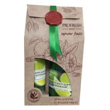 Подарочный набор Profresh Body крем для рук и жидкое мыло, 325 мл (kastd) в магазинах Ашан