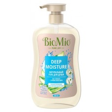 Гель для душа BioMio Bio Shower Gel Натуральный для чувствительной кожи с гелем алоэ вера без запаха, 650 мл (kastd) в магазинах Ашан