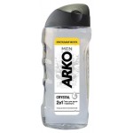 Подарочный набор Arko Men 2в1 Гель для душа + Шампунь Crystal, 260 мл (kastd)