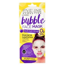 Маска для лица тканевая Eveline Cosmetics bubble face mask очищающая пузырьковая (kastd) в магазинах Ашан