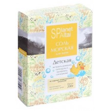 Соль морская Две Линии Planet Spa Altai Детская, 200 г (kastd) в магазинах Ашан