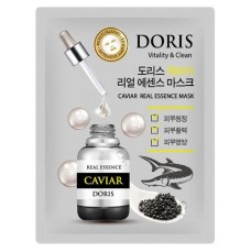 Маска для лица Jigott Doris Real Essence Ампульная экстрактом черной икры, 25 мл (kastd) в магазинах Ашан