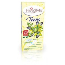 Прокладки ежедневные Прокладки ежедневные FreeStyle Teens тонкие с ароматом ромашки, 20 шт (kastd) в магазинах Ашан