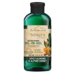 Смягчающий гель для душа Nord's Secret Пряный миндаль и альпийский мед смягчающий с эфирным маслом, 300 мл (kastd)