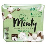 Прокладки ежедневные Monty 155mm, 20 шт (kastd) Прокладки ежедневные Monty 155mm, 20 шт (kastd)