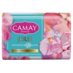Мыло туалетное Camay Jolie Увлажнение 4 масел с ароматом акватики, 85 г (kastd) Мыло туалетное Camay Jolie Увлажнение 4 масел с ароматом акватики, 85 г (kastd)