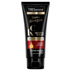 Маска-блеск для окрашенных волос Tresemme KERATIN COLOR Защита и яркость цвета с протеинами шелка 3 в 1, 200 мл (kastd) в магазинах Ашан