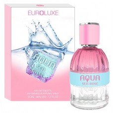Туалетная вода женская EUROLUXE Aqua Sea Rose, 50 мл (kastd) в магазинах Ашан
