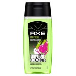 Гель для душа и шампунь для волос Axe Epic Fresh 3 в 1 c пребиотиками и увлажняющими ингредиентами, 100 мл (kastd)