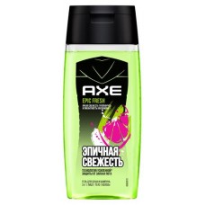 Гель для душа и шампунь для волос Axe Epic Fresh 3 в 1 c пребиотиками и увлажняющими ингредиентами, 100 мл (kastd) в магазинах Ашан