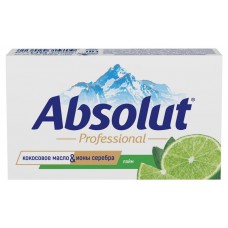 Крем-мыло твердое туалетное ABSOLUT Professional Лайм антибактериальное, 90 г (kastd) в магазинах Ашан