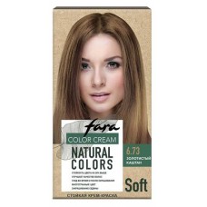 Крем-краска для волос Fara Natural Colors Soft тон 306 Золотистый каштан 6.73 (kastd) в магазинах Ашан