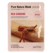 Маска тканевая для лица Anskin Secriss Pure Nature с экстрактом красного женьшеня, 25 г (kastd) в магазинах Ашан