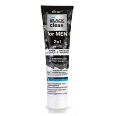 Крем после бритья Витэкс Black Clean For Men 2 в 1 Увлажняющий Бальзам с комплексом детокс-защиты, 100 мл (kastd) в магазинах Ашан