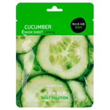 Маска тканевая для лица CONSLY с экстрактом огурца, 23 мл (kastd) в магазинах Ашан