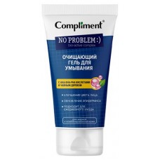 Гель для умывания Compliment No problem Очищающий с АНА-ВНА-РНА кислотами и чайным деревом, 200 мл (kastd) в магазинах Ашан