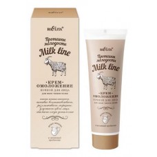 Крем-омоложение для лица ночной Белита Milk Line, 50 мл (kastd) в магазинах Ашан