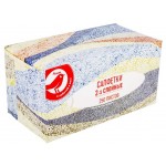 Салфетки косметические АШАН Красная птица в боксе, 250 шт (kastd)