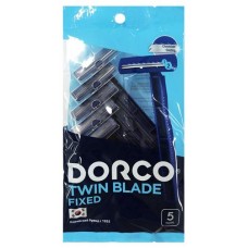 Станок для бритья Dorco одноразовый Twin Blade Fixed TD708DB-5P 2 лезвия, 5 шт (kastd) в магазинах Ашан