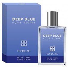 Tуалетная вода мужская Euroluxe Deep Blue, 100 мл (kastd) в магазинах Ашан
