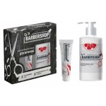 Подарочный набор Q.P. Barbershop Ė1300 Алоэ и Грейпфрут Шампунь Грейпфрут 320 мл + Гель для бритья Алоэ 100 мл (kastd)