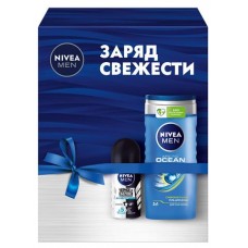 Набор подарочный для мужчин Nivea Классический гель для душа + антиперспирант (kastd) в магазинах Ашан