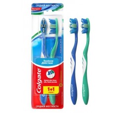 Зубная щетка Colgate Тройное действие средней жесткости, 1+1 (kastd) в магазинах Ашан