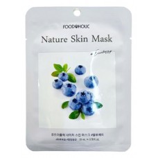 Маска тканевая для лица FoodaHolic Nature Skin с экстрактом голубики, 23 мл (kastd) в магазинах Ашан