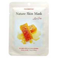 Маска тканевая для лица FoodaHolic Nature Skin с маточным молочком, 23 мл (kastd) в магазинах Ашан