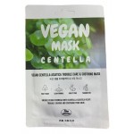 Маска для лица The nicess Vegan Centalla успокаивающая с центеллой, 25 мл (kastd)