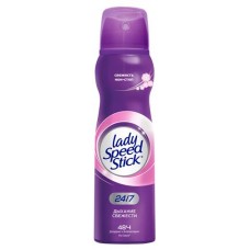 Дезодорант-антиперспирант спрей женский Lady Speed Stick 24/7 Дыхание свежести, 150 мл (kastd) в магазинах Ашан