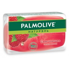 Туалетное мыло Palmolive Натурэль Смягчающее со свежей малиной, 90 г (kastd) в магазинах Ашан