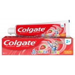 Детская зубная паста Colgate Доктор заяц Вкус клубники защита от кариеса с фторидом, 50 мл (kastd)