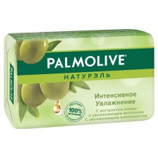Туалетное мыло Palmolive Натурэль Интенсивное увлажнение с экстрактом оливы и увлажняющим молочком, 90 г (kastd) в магазинах Ашан