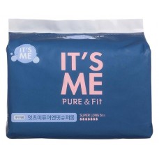 Прокладки гигиенические IT'S ME Pure&Fit Ночные из органического хлопка с крылышками 6 капель, 6 шт (kastd) в магазинах Ашан