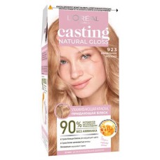 Краска-уход для волос L'Oreal Paris без аммиака Casting Natural Gloss оттенок 923 Ванильное молоко (kastd) в магазинах Ашан