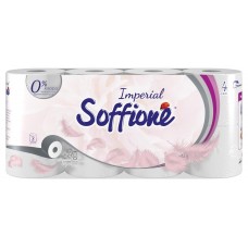 Туалетная бумага Soffione Imperial 4 слоя, 8 рулонов (kastd) в магазинах Ашан
