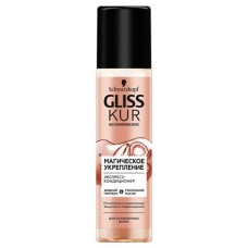 Экспресс- кондиционер для ослабленных волос Gliss Kur Магическое мгновенное укрепление, 200 мл (kastd) в магазинах Ашан